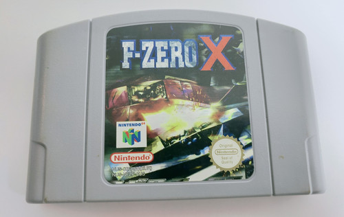 F-Zero X (1998) Nintendo 64 box