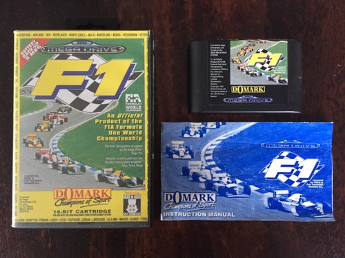 F1 (1993) Mega Drive box