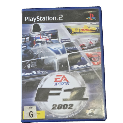 F1 2002 (2002) PlayStation 2 box