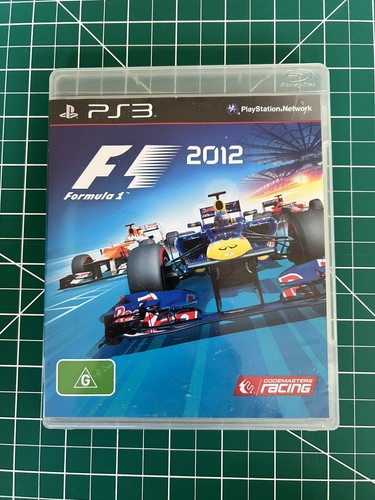 F1 2012 (2012) PlayStation 3 box