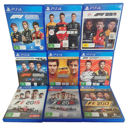 F1 2016 (2016) PlayStation 4 box