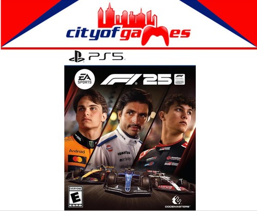 F1 25 (2025) PlayStation 5 box