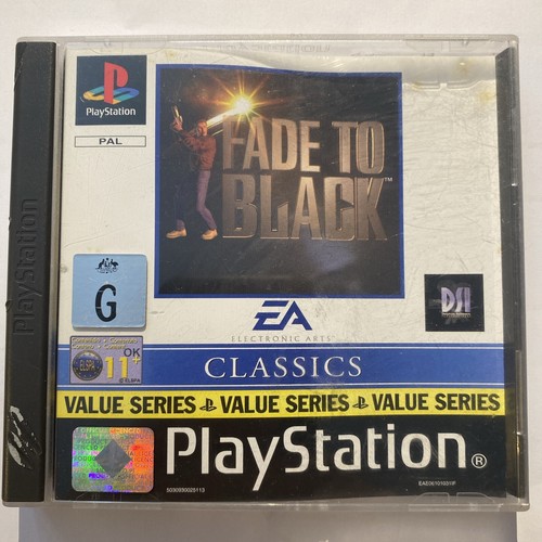Fade to Black (1995) PlayStation box