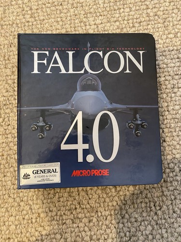Falcon 4.0 (1998) Windows box