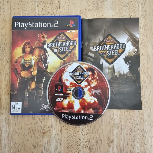 Fallout: Brotherhood of Steel (2004) PlayStation 2 box