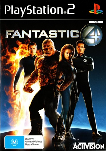 Fantastic Four (2005) GameCube box