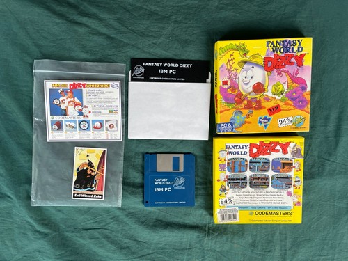 Fantasy World Dizzy (1989) DOS box