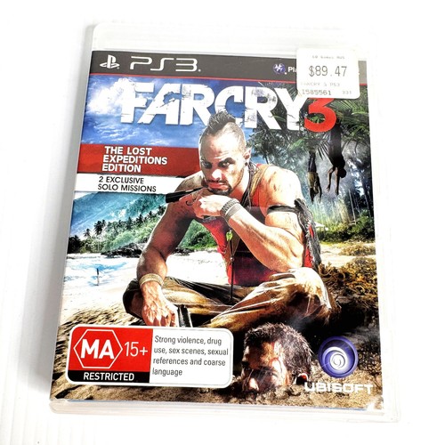Far Cry 3 (2012) PlayStation 3 box