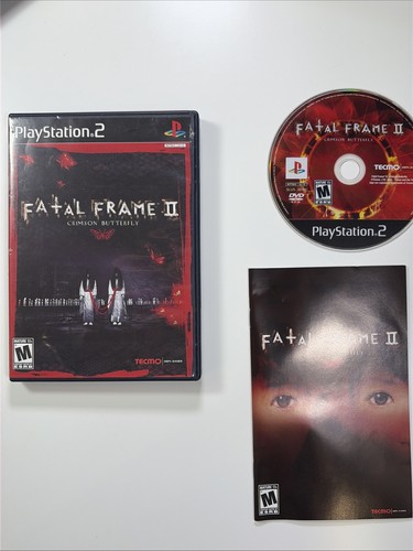 Fatal Frame II: Crimson Butterfly (2003) PlayStation 2 box