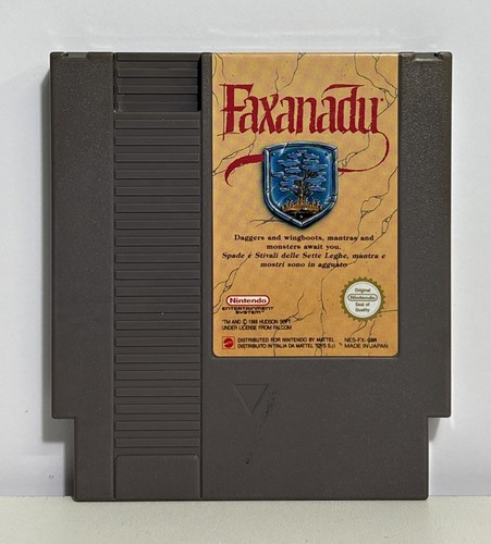 Faxanadu (1987) NES box