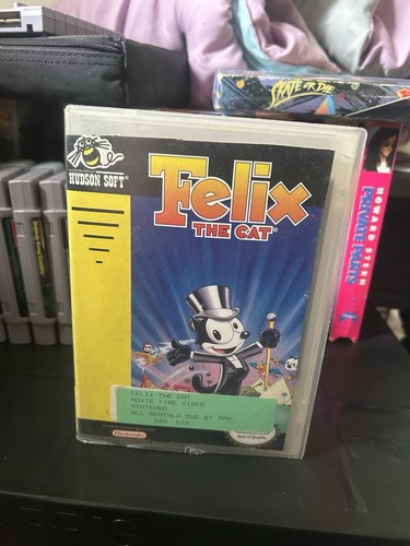 Felix the Cat (1992) NES box