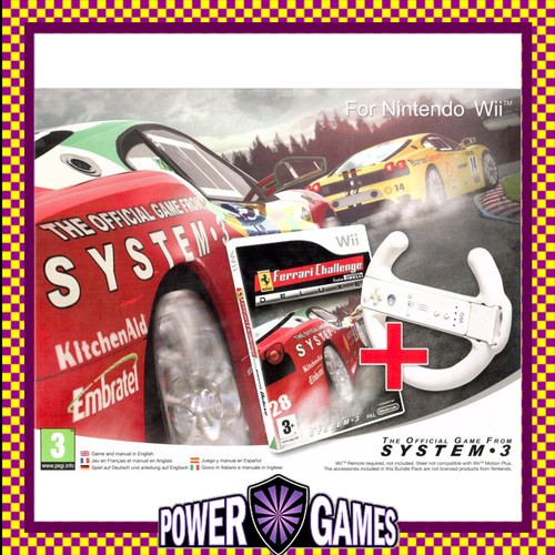 Ferrari Challenge: Trofeo Pirelli (2008) Wii box