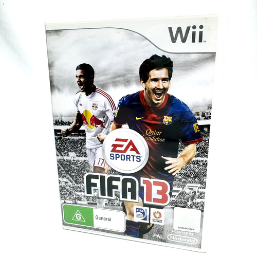 FIFA 13 (2012) Wii box