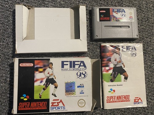 FIFA: Road to World Cup 98 (1997) Mega Drive box