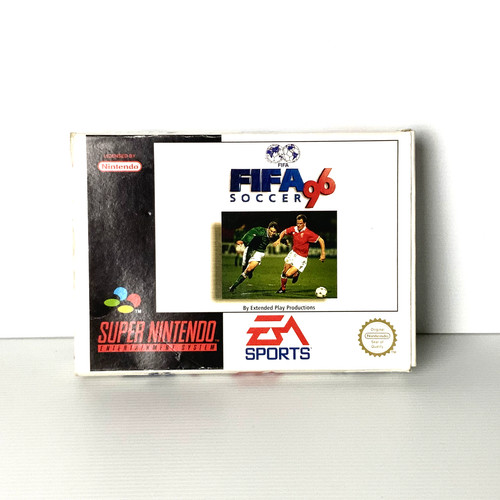 FIFA Soccer 96 (1995) Mega Drive box
