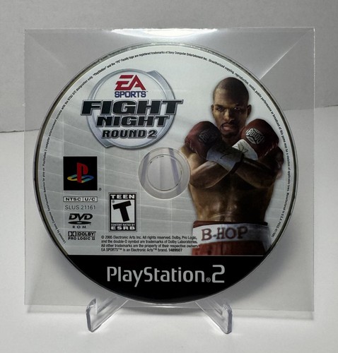 Fight Night Round 2 (2005) PlayStation 2 box