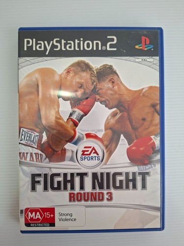 Fight Night Round 3 (2006) PlayStation 2 box