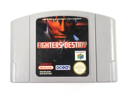 Fighters Destiny (1998) Nintendo 64 box