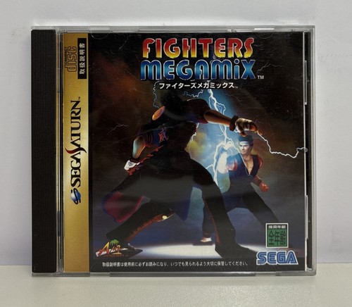 Fighters Megamix (1996) Sega Saturn box