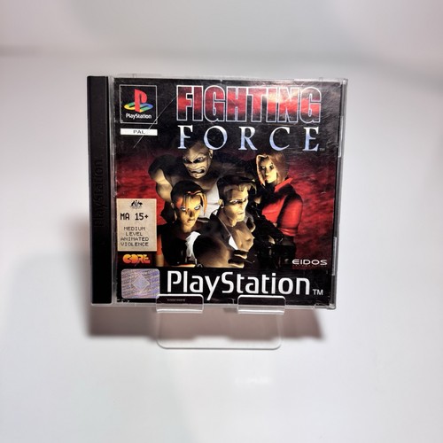 Fighting Force (1997) PlayStation box