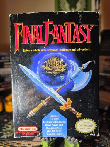 Final Fantasy (1987) NES box