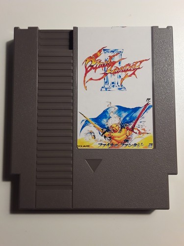 Final Fantasy III (1990) NES box