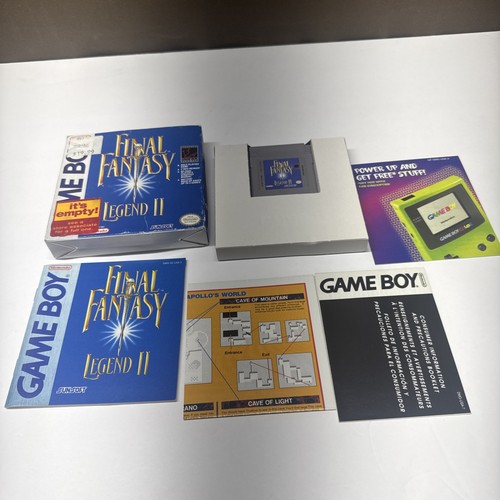 Final Fantasy Legend II (1990) Game Boy box