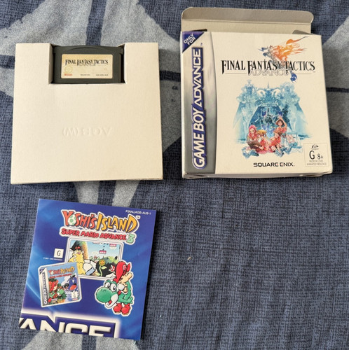 Final Fantasy Tactics Advance (2003) Game Boy Advance box