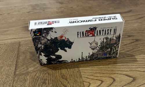 Final Fantasy VI (1994) SNES box