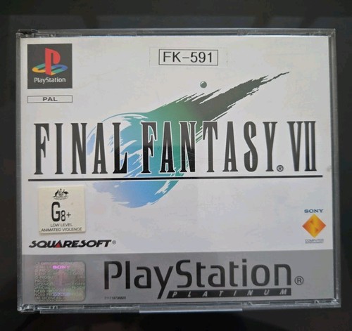 Final Fantasy VII (1997) PlayStation box