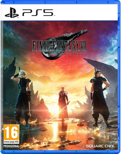 Final Fantasy VII Rebirth (2024) Nintendo Switch 2 box