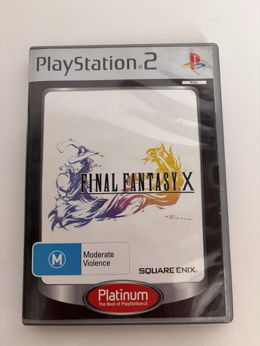 Final Fantasy X (2001) PlayStation 2 box