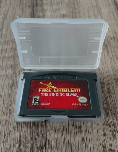 Fire Emblem: The Binding Blade (2002) Game Boy Advance box