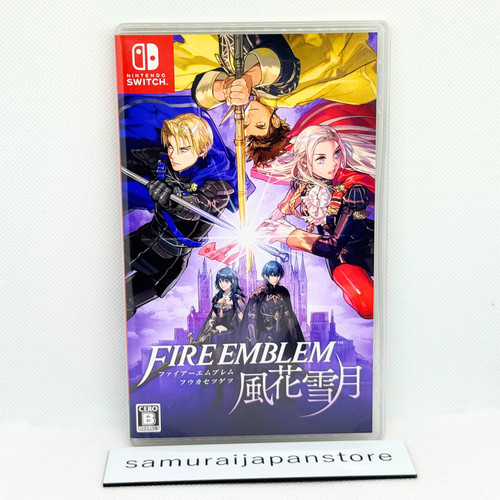 Fire Emblem: Three Houses (2019) Nintendo Switch box