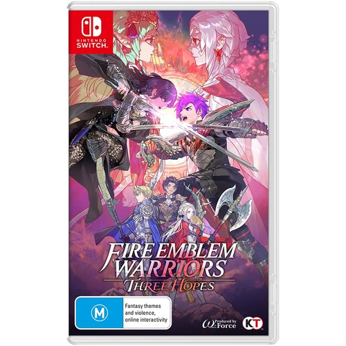 Fire Emblem Warriors: Three Hopes (2022) Nintendo Switch box