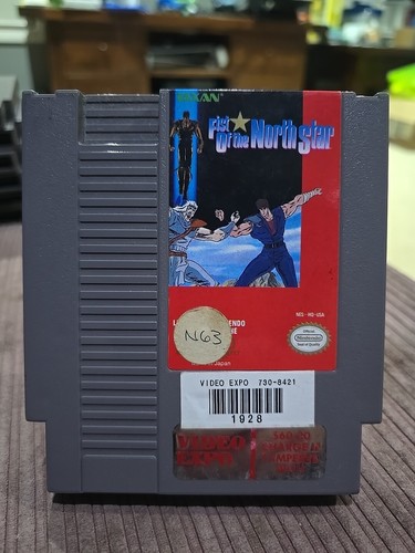 Fist of the North Star (1987) NES box