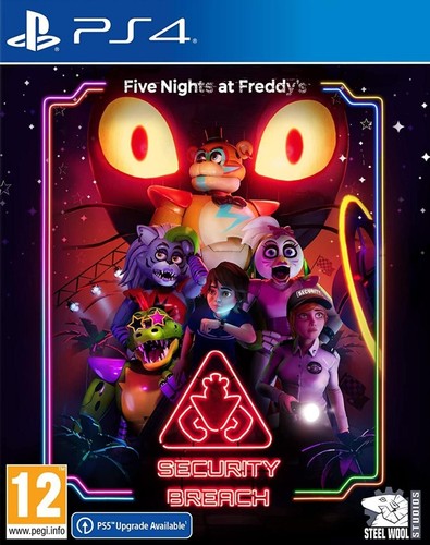 Five Nights at Freddy's: Security Breach (2021) Nintendo Switch box