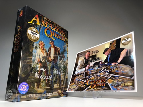 Flight of the Amazon Queen (1995) Amiga box