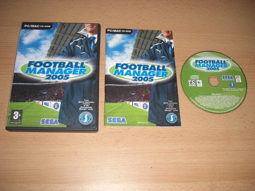 Football Manager 2005 (2004) Windows box