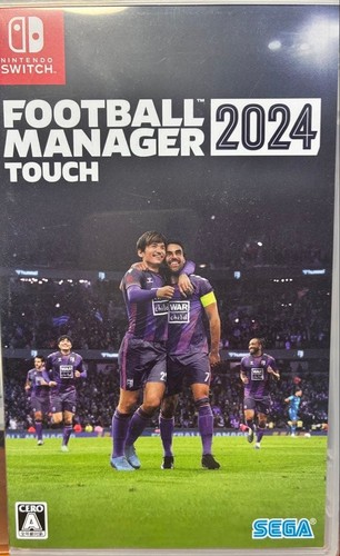 Football Manager 2024 (2023) Nintendo Switch box