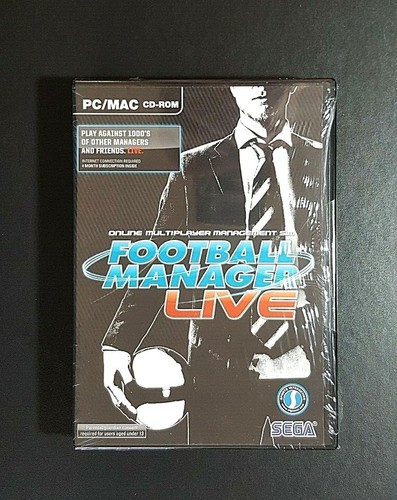 Football Manager Live (2008) Mac box