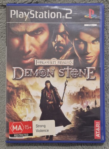Forgotten Realms: Demon Stone (2004) PlayStation 2 box