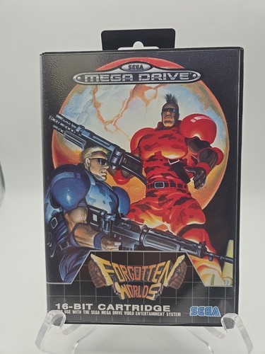 Forgotten Worlds (1988) Master System box