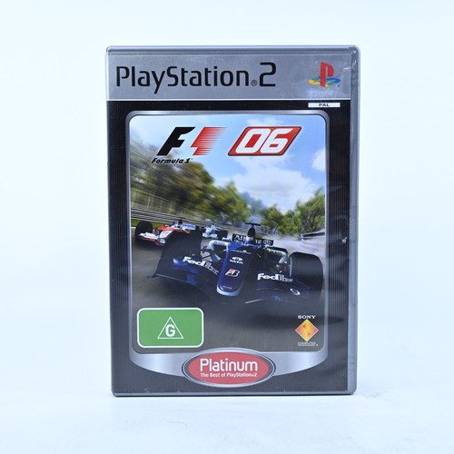 Formula One 06 (2006) PlayStation 2 box