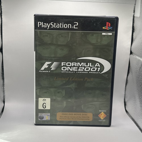 Formula One 2001 (2001) PlayStation 2 box