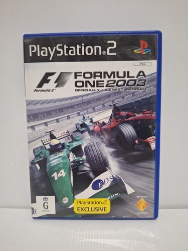 Formula One 2003 (2003) PlayStation 2 box