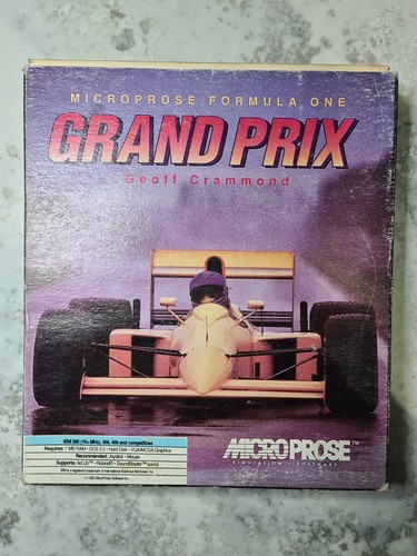 Formula One Grand Prix (1992) DOS box