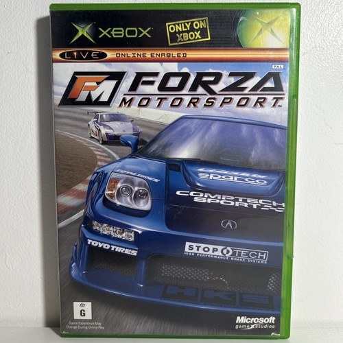 Forza Motorsport (2005) Xbox box