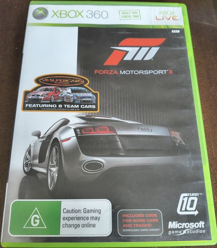 Forza Motorsport 3 (2009) Xbox 360 box