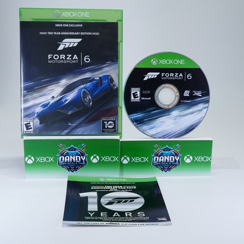 Forza Motorsport 6 (2015) Xbox One box